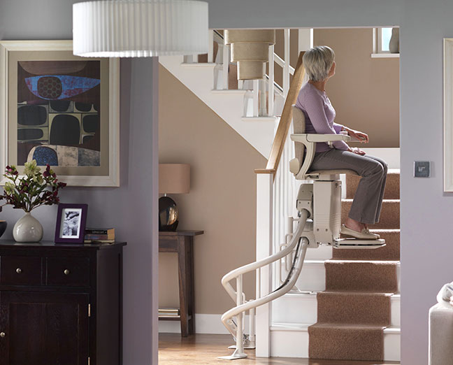 stannah stairlift for curve stairs